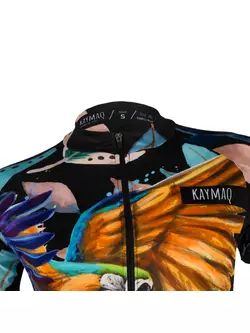 [Set] KAYMAQ DESIGN damska koszulka rowerowa krótki rękaw W28  + KAYMAQ DESIGN damska bluza rowerowa W28 