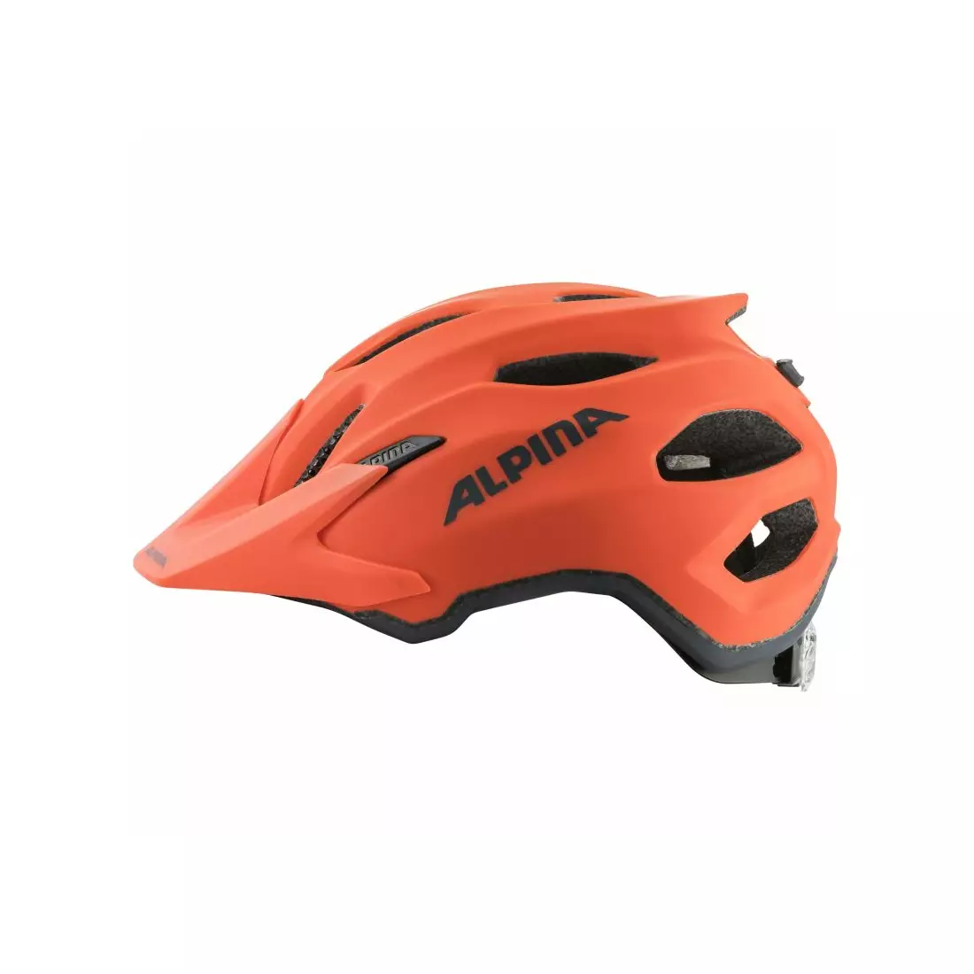 ALPINA kask rowerowy juniorski CARAPAX JR pumpkin-orange mat