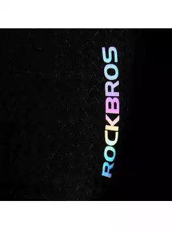 Rockbros rękawiczki rowerowe szosowe krótki palec, czarne S221-BK