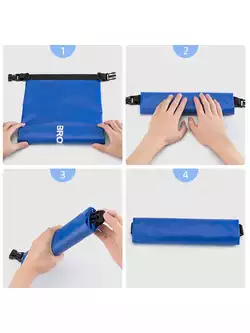 Rockbros wodoodporny plecak/worek 10L, niebieski ST-004BL