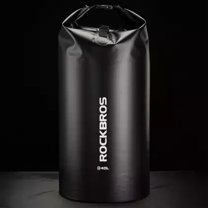 Rockbros wodoodporny plecak/worek 40L, czarny ST-007BK