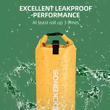 Rockbros wodoodporny plecak/worek 5L, żółty ST-003Y