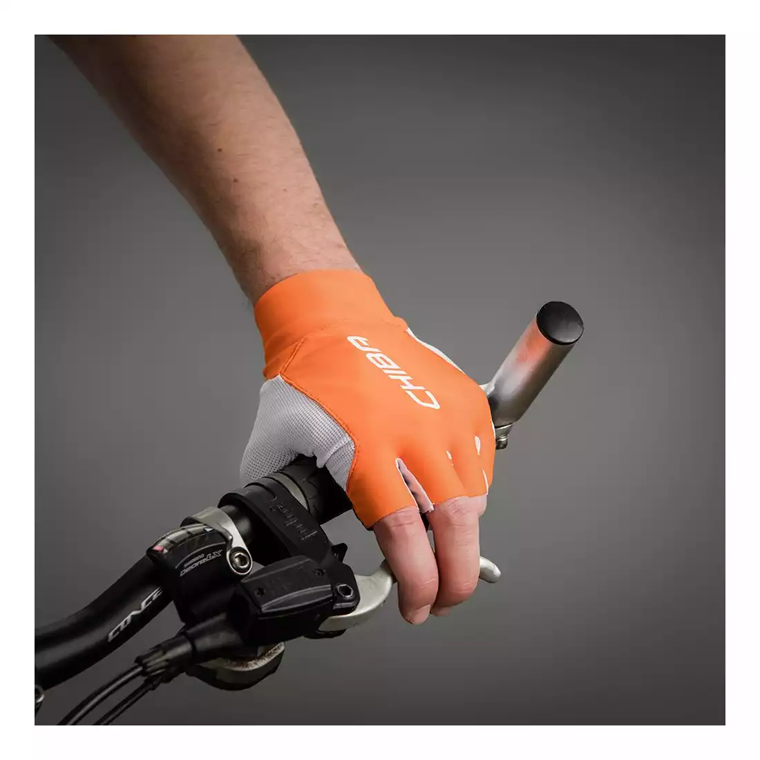 CHIBA MISTRAL rękawiczki rowerowe, pomarańczowe 3030420