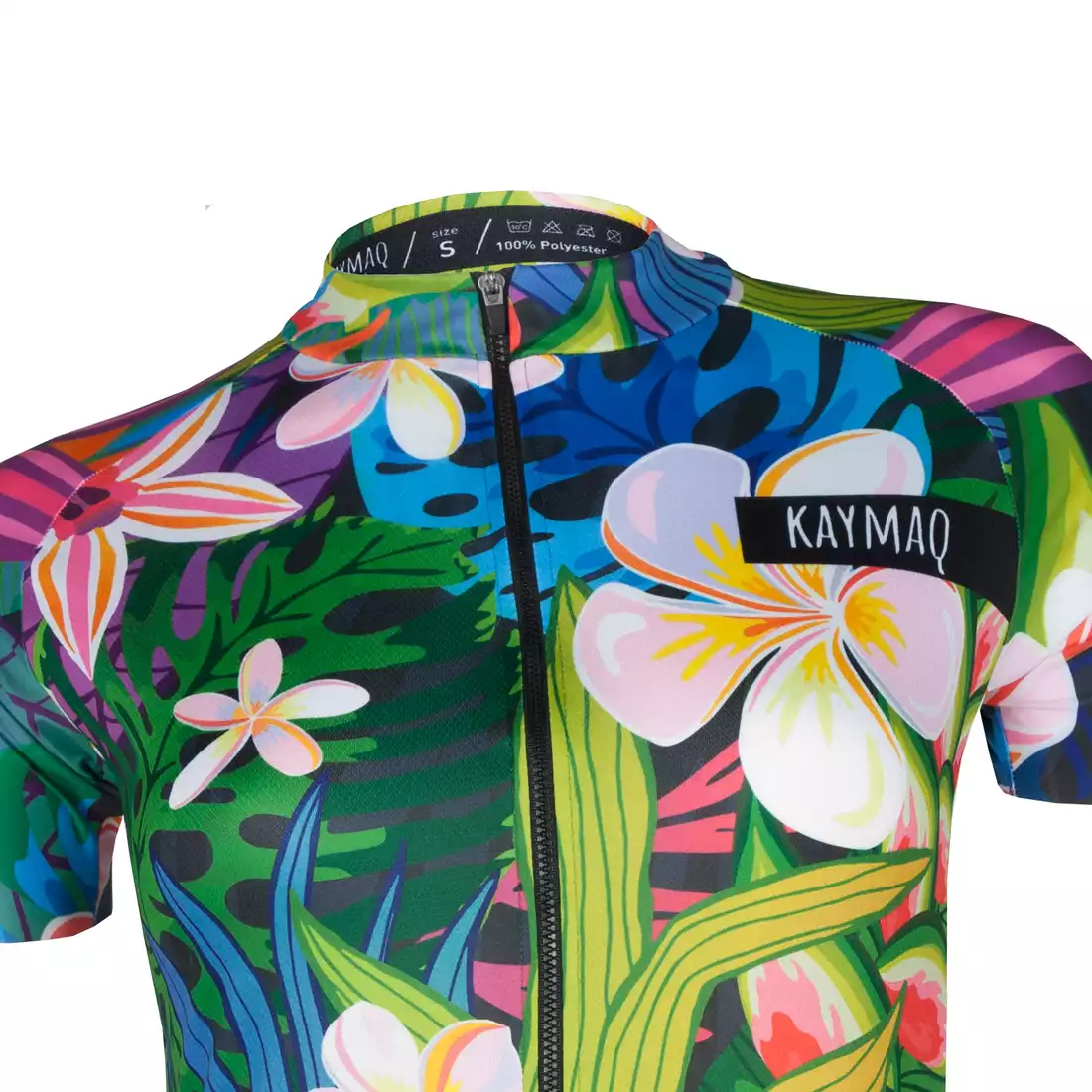 KAYMAQ DESIGN W15 damska koszulka rowerowa krótki rękaw