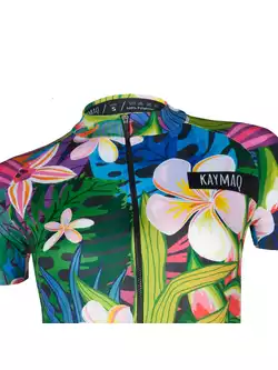 KAYMAQ DESIGN W15 damska koszulka rowerowa krótki rękaw