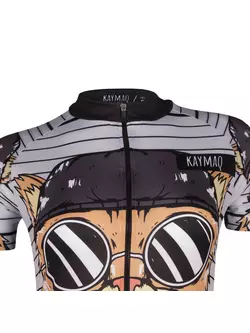 KAYMAQ DESIGN W36 damska koszulka rowerowa krótki rękaw