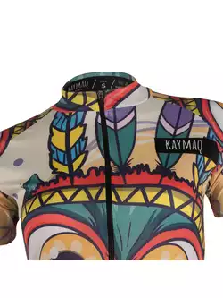 KAYMAQ DESIGN W39 damska koszulka rowerowa krótki rękaw