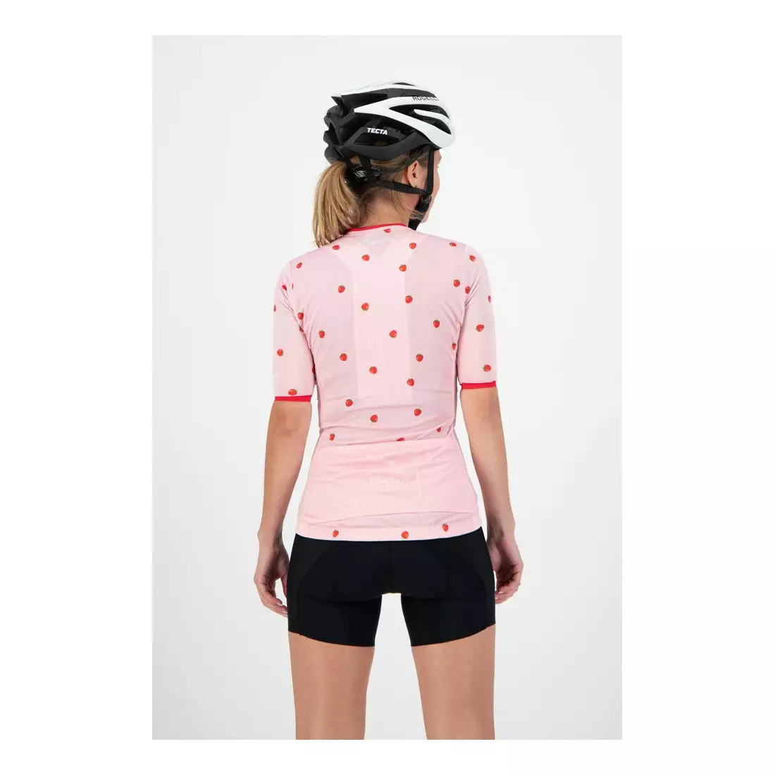 ROGELLI Koszulka rowerowa damska FRUITY różowa 