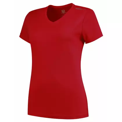 ROGELLI Koszulka sportowa damska Promo czerwona 