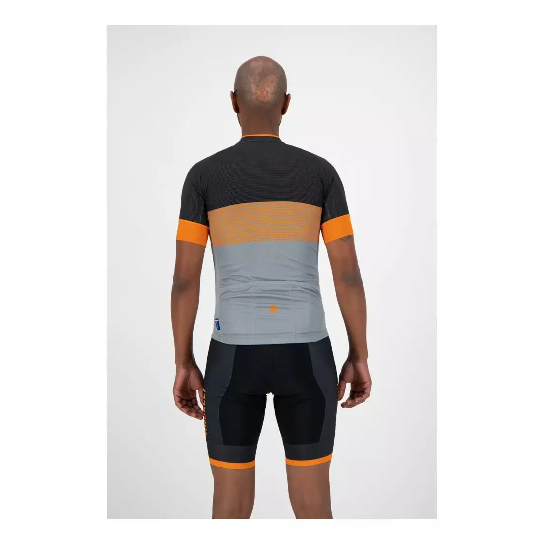ROGELLI koszulka rowerowa męska BOOST grey/orange 001.119