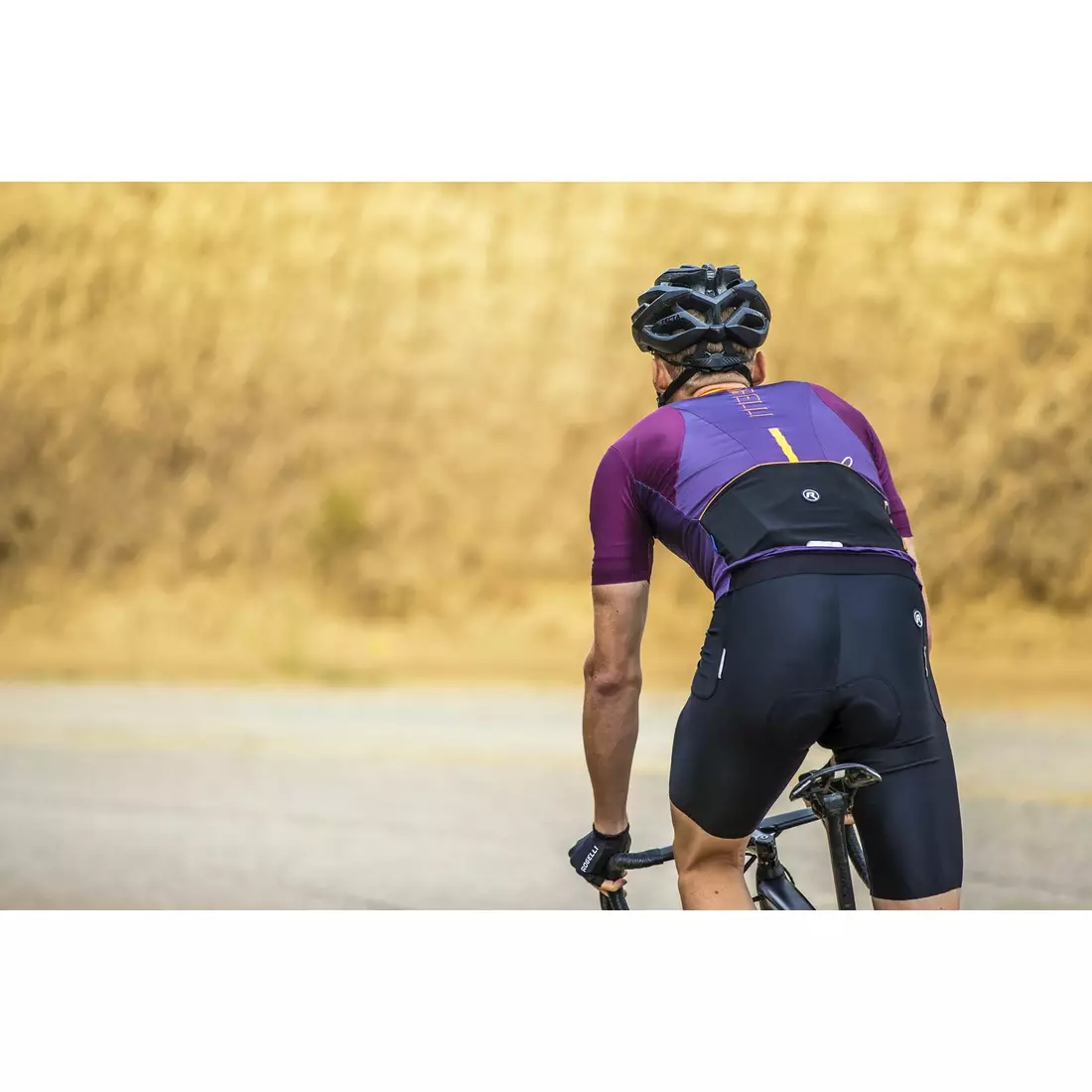 ROGELLI koszulka rowerowa męska MINIMAL purple