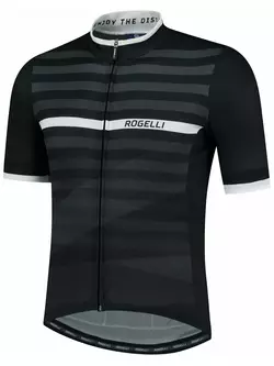 ROGELLI koszulka rowerowa męska STRIPE white/black 001.100