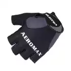 POLEDNIK AEROMAX rękawiczki rowerowe, kolor: Czarny