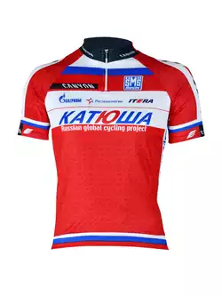SANTINI - team KATUSHA 2013 - męska koszulka rowerowa