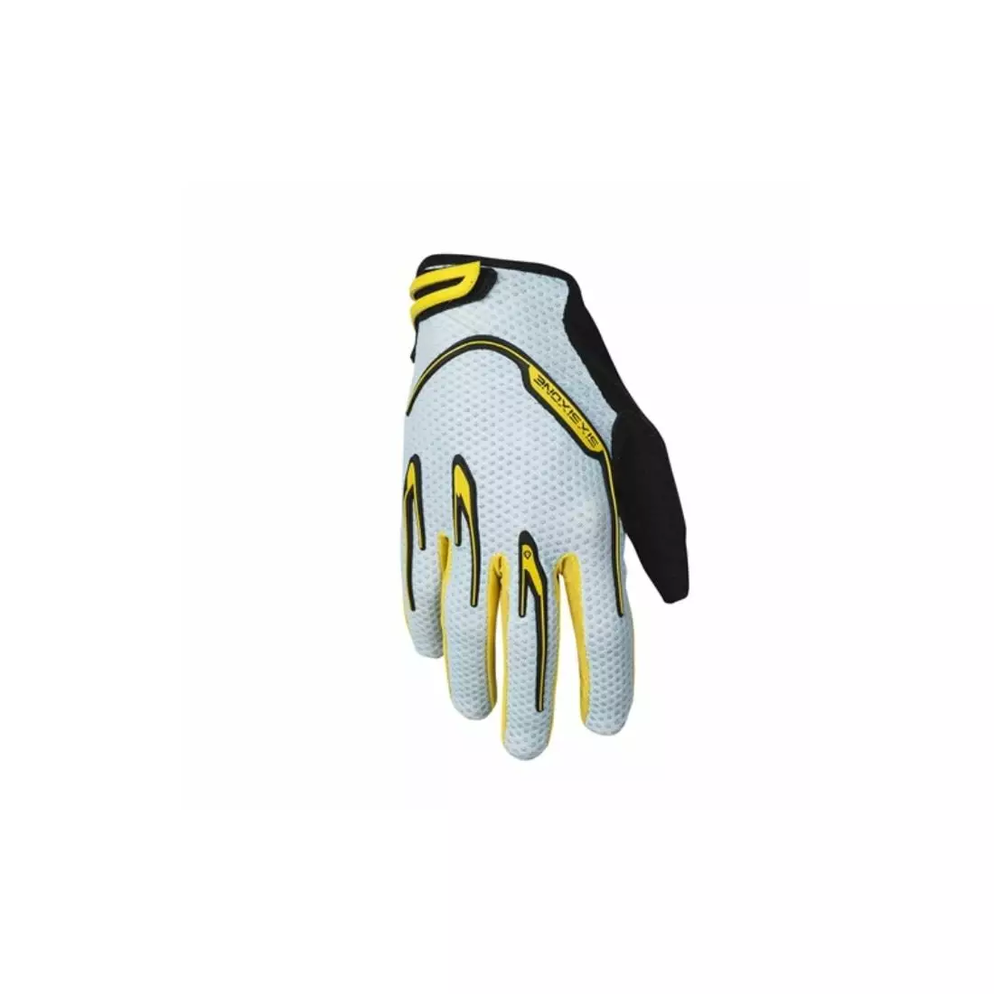 661 rękawiczki rowerowe RECON długi palec grey/yellow
