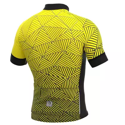 BIEMME męska koszulka rowerowa ANGLIRU czarno żółta 