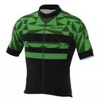 Biemme męska koszulka rowerowa SEMPIONE czarno-zielona 