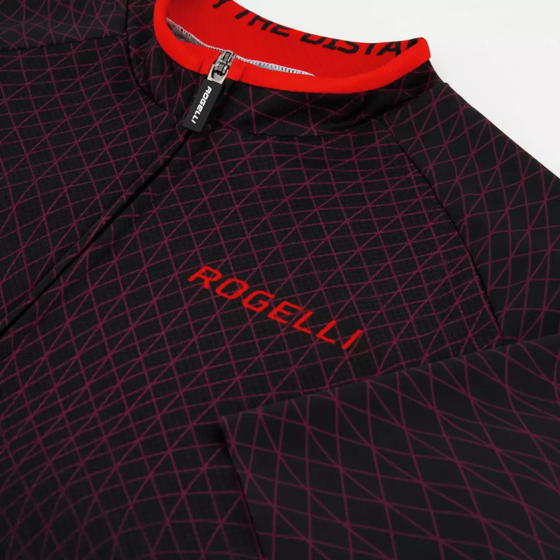 ROGELLI koszulka rowerowa męska WEAVE black/red 001.332