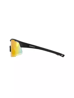ROGELLI okulary sportowe z wymiennymi szkłami PULSE czarne