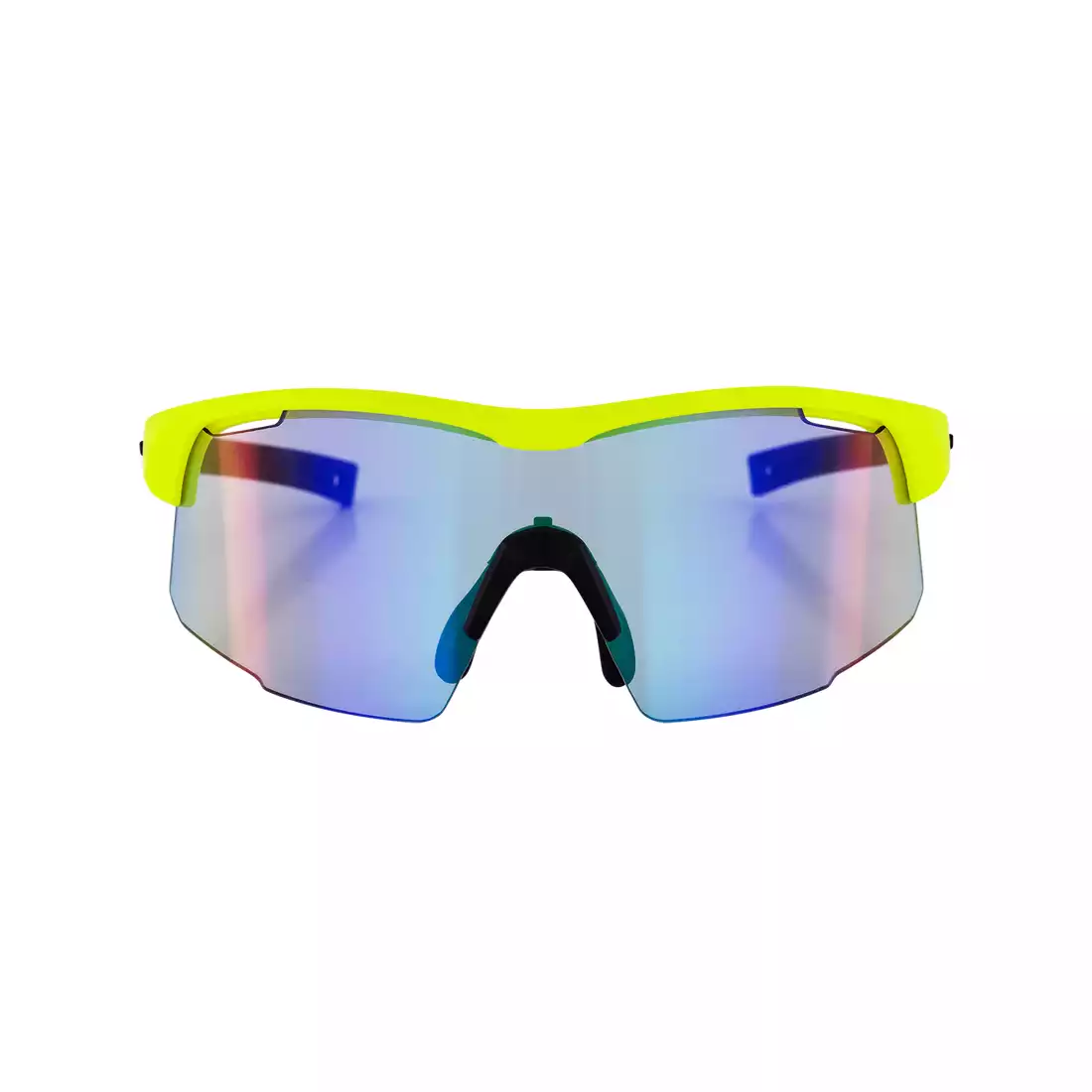 ROGELLI okulary sportowe z wymiennymi szkłami PULSE fluor 009.267