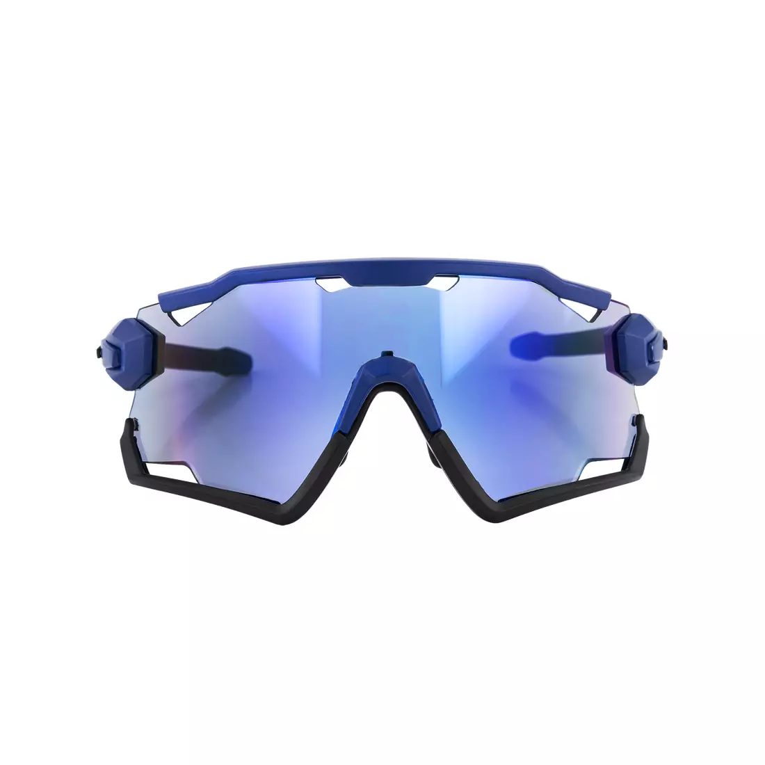 ROGELLI okulary sportowe z wymiennymi szkłami SWITCH niebieskie