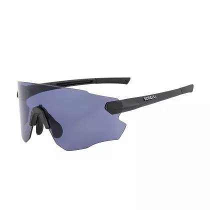 ROGELLI okulary sportowe z wymiennymi szkłami VISTA czarne