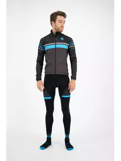 ROGELLI spodnie rowerowe męskie na szelkach FUSE black/blue