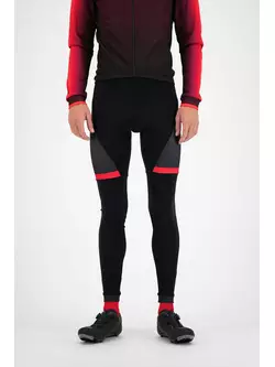 ROGELLI spodnie rowerowe męskie na szelkach FUSE red