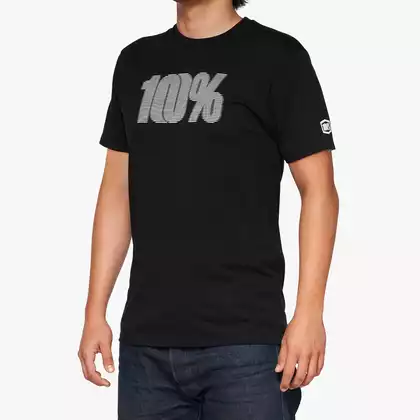 100% DEFLECT męska koszulka sportowa, black
