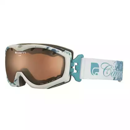 CAIRN Gogle narciarskie/snowboardowe JAM Photochromic 2509, white, 5805732509