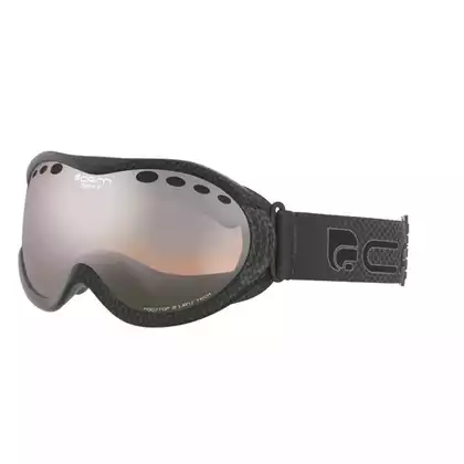 CAIRN Gogle narciarskie/snowboardowe OPTICS D OTG 892, Mat carbon, 580041892