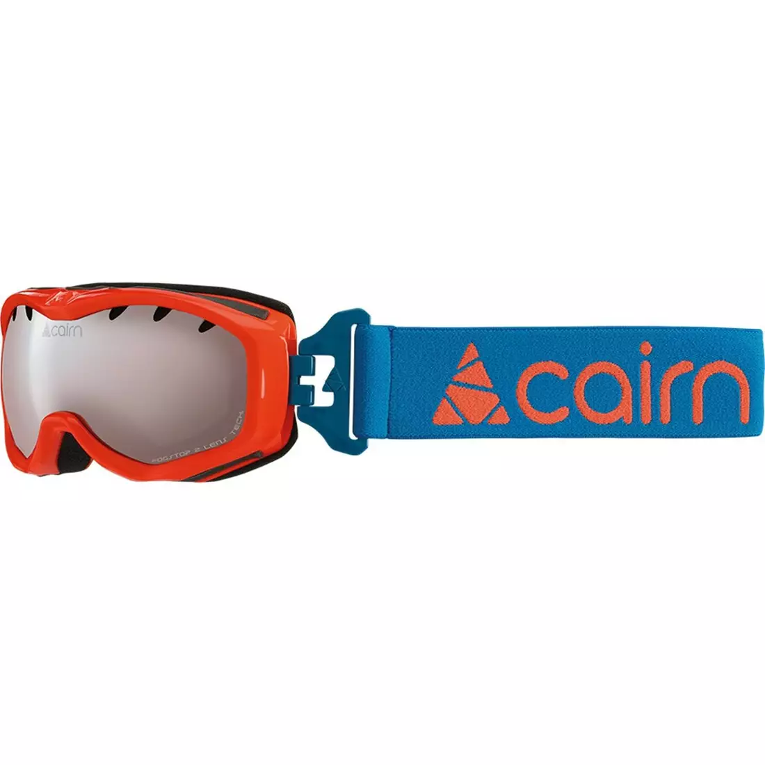 CAIRN dziecięce gogle narciarskie/snowboardowe RUSH SPX3000 Shiny Orange Azure 
