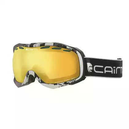 CAIRN gogle narciarskie/snowboardowe ALPHA SPX1000 6979 black-white/orange 5808576979