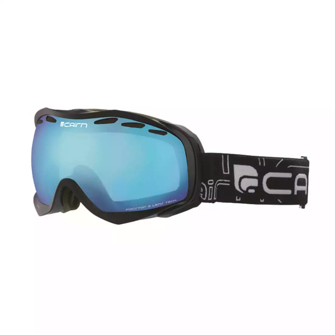 CAIRN gogle narciarskie/snowboardowe ALPHA SPX3000 8202, black/blue 5808518202
