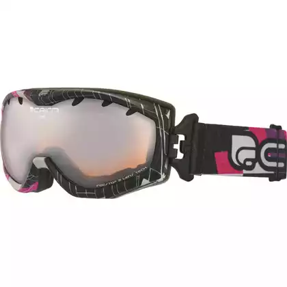 CAIRN gogle narciarskie/snowboardowe JAM SPX3000 8897, black, 5805708897