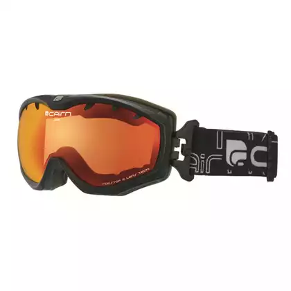 CAIRN gogle narciarskie/snowboardowe JAM SPX3000 IUM 8102, black, 5805718102