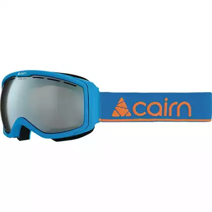 CAIRN gogle narciarskie/snowboardowe juniorskie FUNK OTG SPX3000 blue mat orange