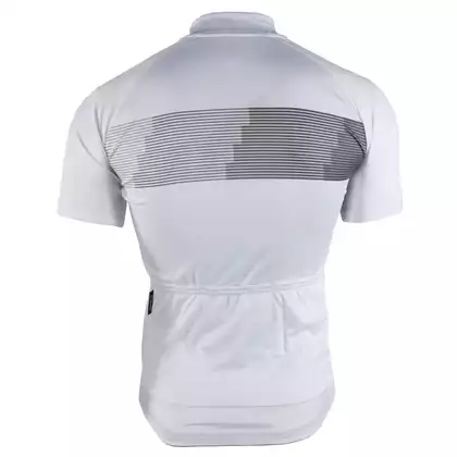 DEKO STYLE-0421 męska koszulka rowerowa z krótkim rękawem, biały