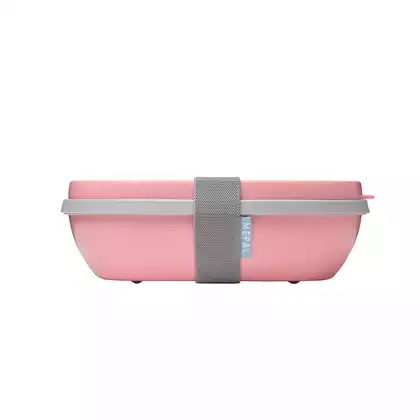 Mepal Ellipse Duo Nordic Pink lunchbox, różowy