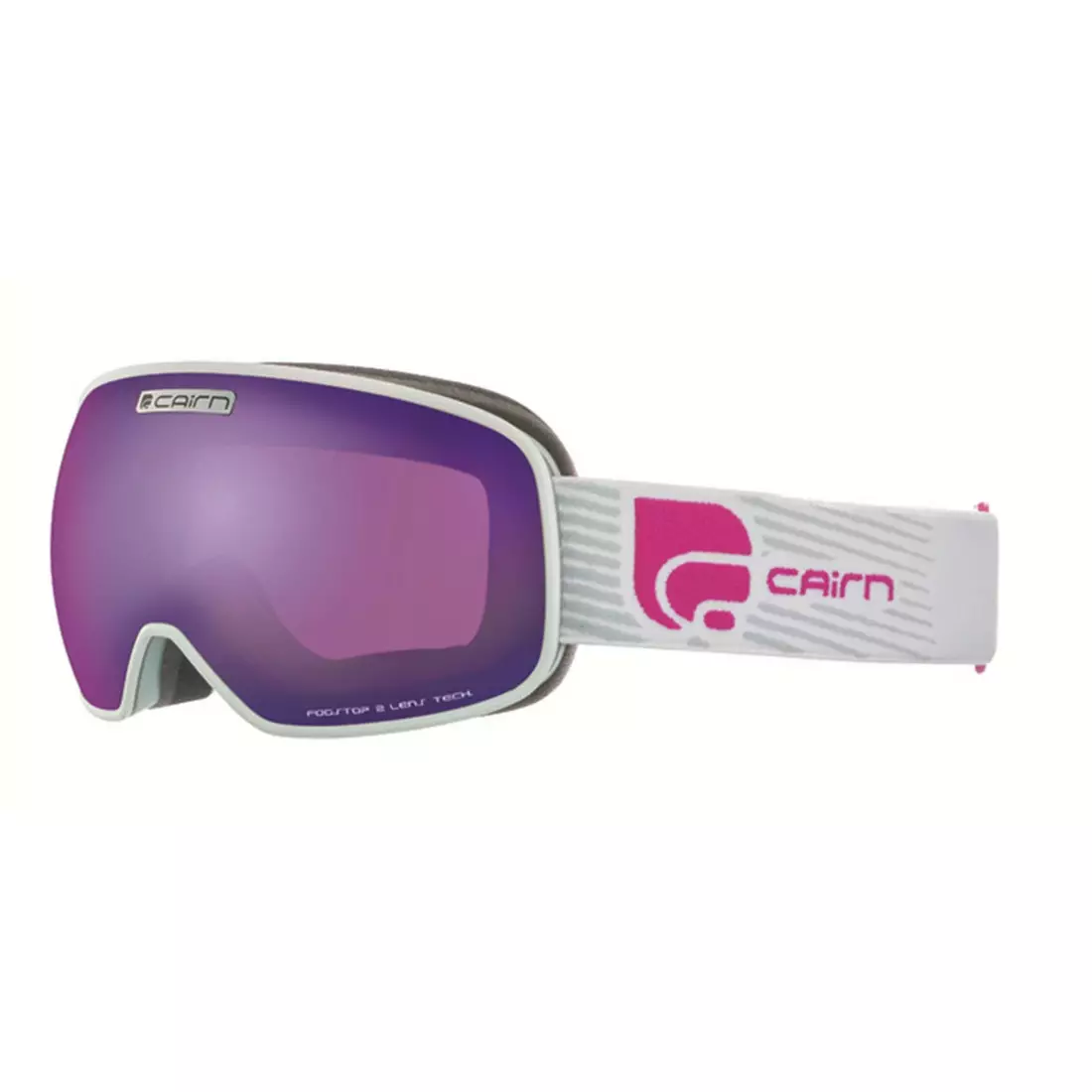 CAIRN gogle narciarskie/snowboardowe MAGNETIK IUM white/purple 5806418401