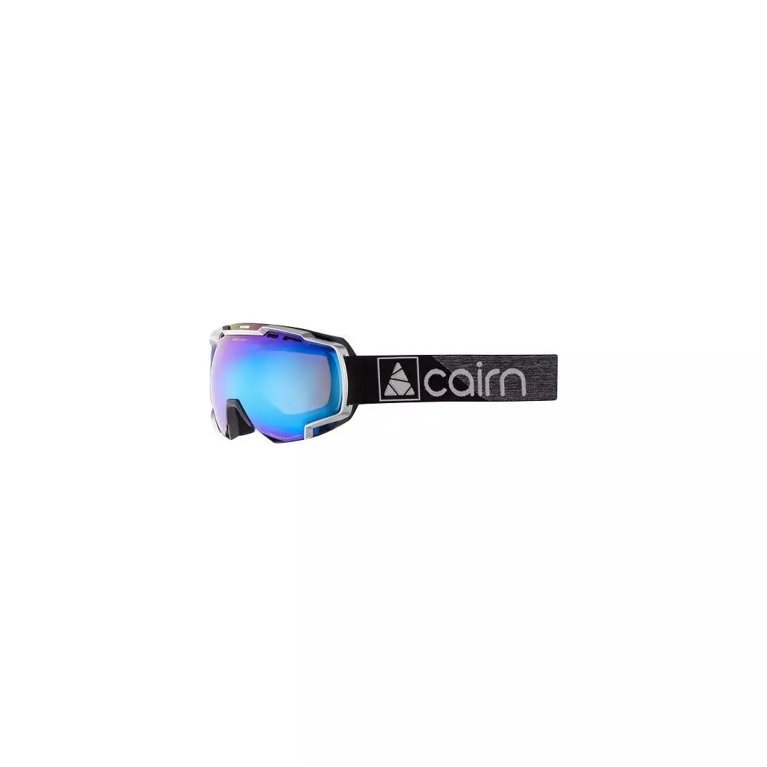 CAIRN gogle narciarskie/snowboardowe MERCURY SPX3000 IUM Mat Black Silver Blue Mirror 