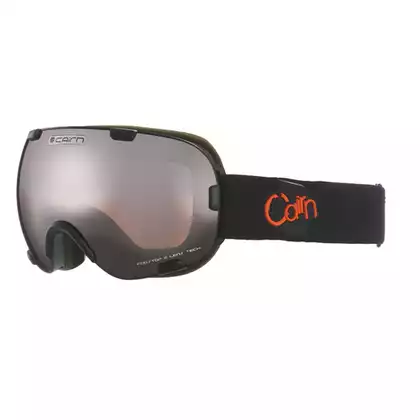 CAIRN gogle narciarskie/snowboardowe SPIRIT black/orange 580680802