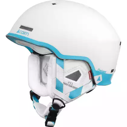 CAIRN kask narciarski/snowboardowy Centaure RESCUE 101, white-blue, 0605890101