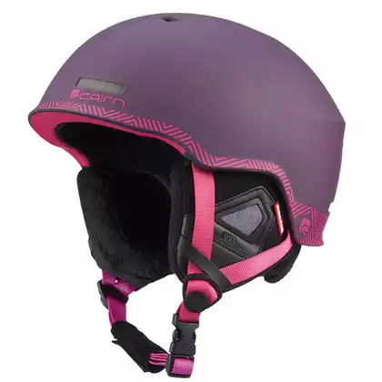 CAIRN kask narciarski/snowboardowy Centaure RESCUE 123, purple, 0605890123