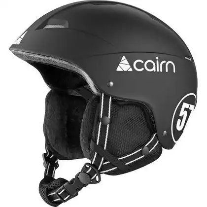 CAIRN kask narciarski/snowboardowy LOC ACTIVE T, black-white, 0605250102TU