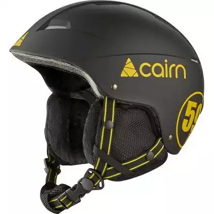 CAIRN kask narciarski/snowboardowy LOC ACTIVE T, black-yellow, 0605250202TU