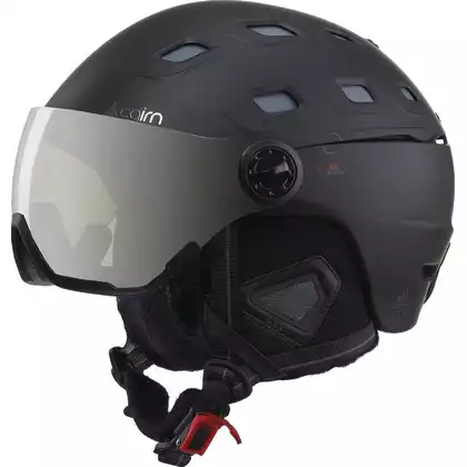 CAIRN kask narciarski/snowboardowy STELLAR VISOR, black, 060606002