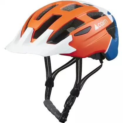 CAIRN kask rowerowy R PRISM XTR II pomarańczowo niebieski