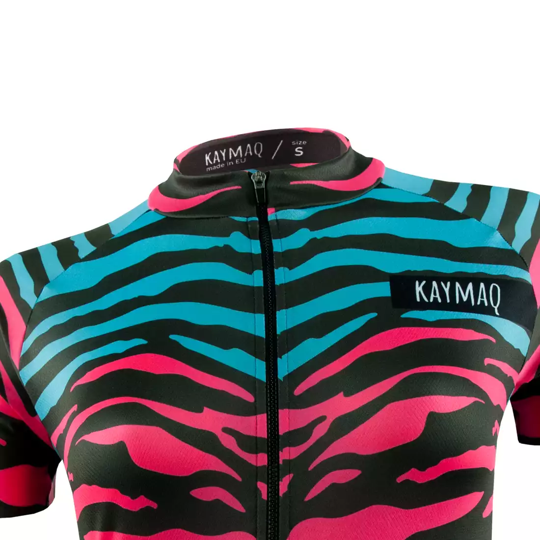 KAYMAQ DESIGN W1-W40 damska koszulka rowerowa krótki rękaw