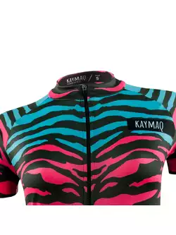KAYMAQ DESIGN W1-W40 damska koszulka rowerowa krótki rękaw